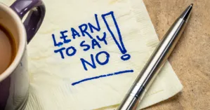 Learn to Say No