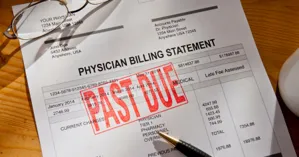 past due medical bills